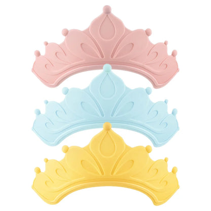 3Pcs Baby Bath Crown Water Shield