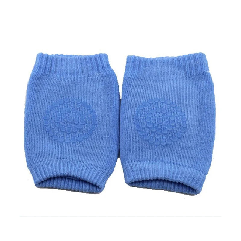 KindredCubs 1 Pair Baby Knee Pads Cotton Crawling Elbow Pads