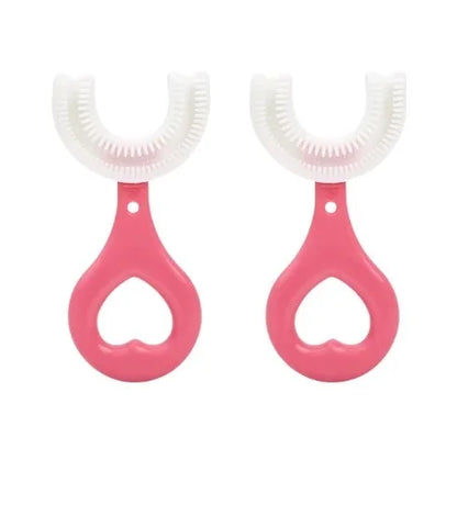 KindredCubs Baby Toothbrush Children 360 Degree U-shaped