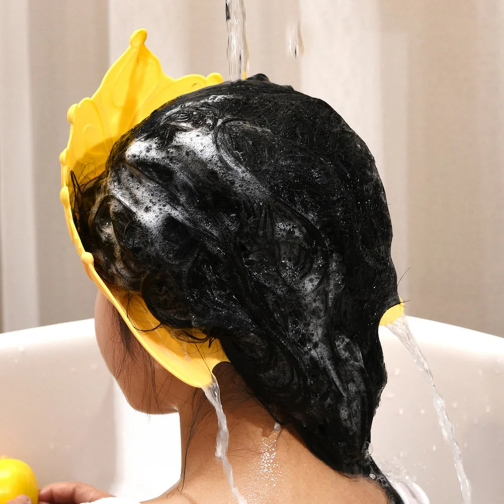 3Pcs Baby Bath Crown Water Shield