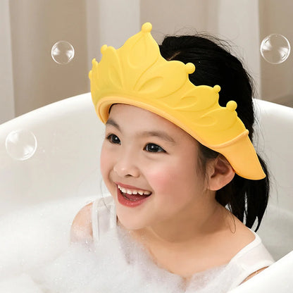 3Pcs Baby Bath Crown Water Shield