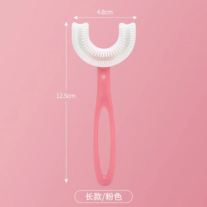 KindredCubs Baby Toothbrush Children 360 Degree U-shaped
