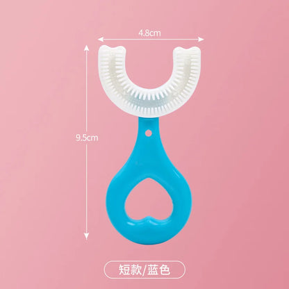 KindredCubs Baby Toothbrush Children 360 Degree U-shaped