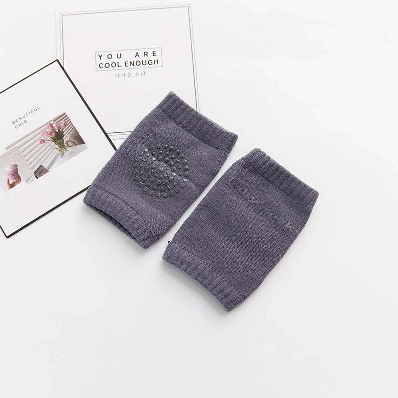 KindredCubs 1 Pair Baby Knee Pads Cotton Crawling Elbow Pads