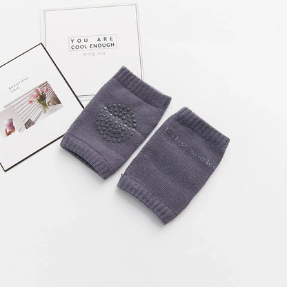 KindredCubs 1 Pair Baby Knee Pads Cotton Crawling Elbow Pads