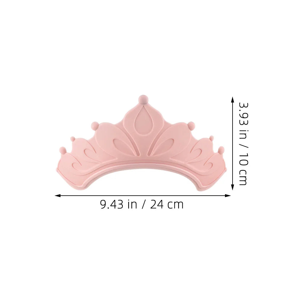 3Pcs Baby Bath Crown Water Shield