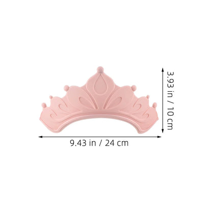 3Pcs Baby Bath Crown Water Shield