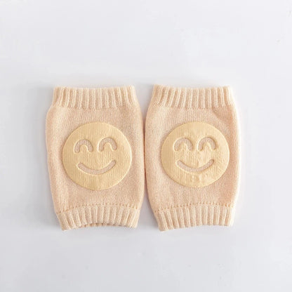 KindredCubs 1 Pair Baby Knee Pads Cotton Crawling Elbow Pads