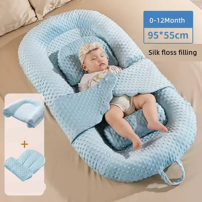 KindredCubs Baby Pillows 0-12 Month Newborn Baby Crib Portable Slope Pads