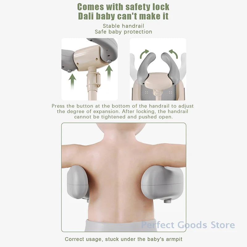 KindredCubs Bath Shower Standing Support With Non-Slip Base