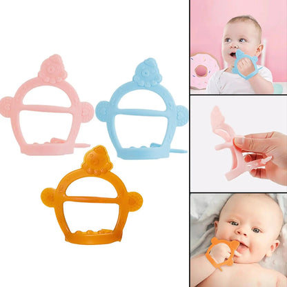 KindredCubs Baby Molar Stick Toy, Silicone  for Infants Kids Toddlers